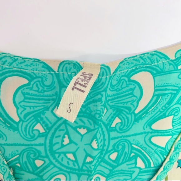 Spell & The Gypsy Teal Floral Gypsy Romper - Picture 13 of 14